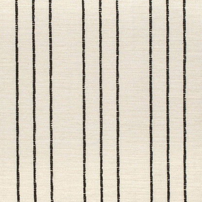 Beige Black Stripe Upholstery Fabric