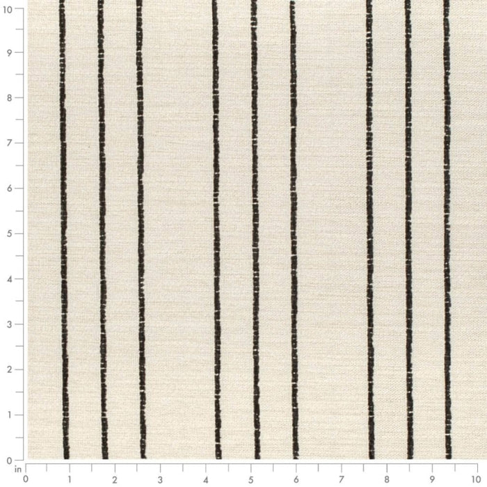 Beige Black Stripe Upholstery Fabric