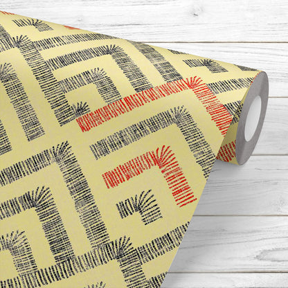 Abstract Ornament Pattern Wallpaper Roll