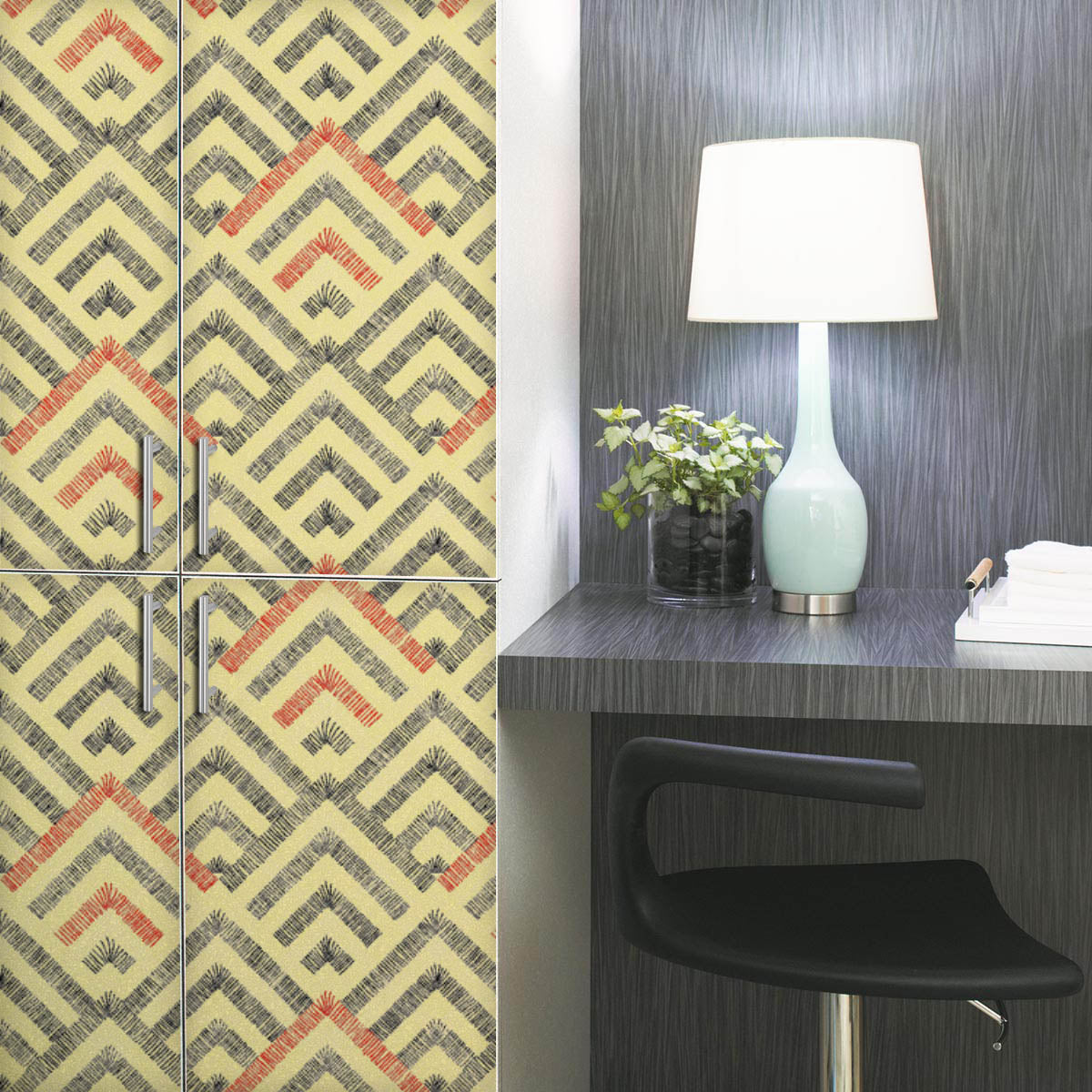 Abstract Ornament Pattern Wallpaper Roll