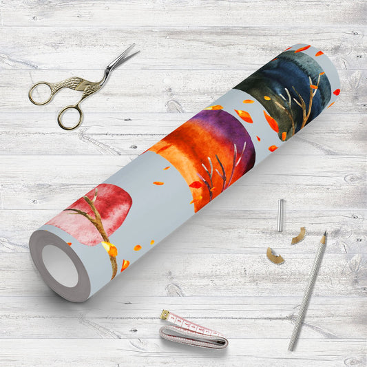 Abstract Autumn Pattern D1 Wallpaper Roll