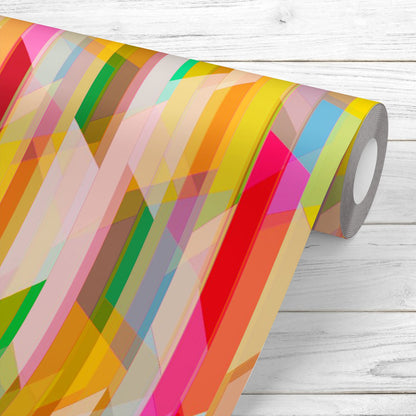 Abstract Color Pattern Wallpaper Roll