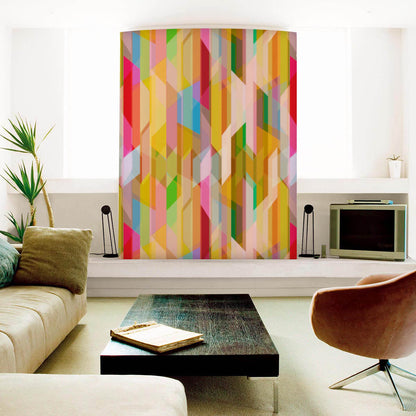 Abstract Color Pattern Wallpaper Roll