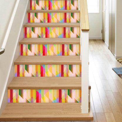 Abstract Color Pattern Wallpaper Roll